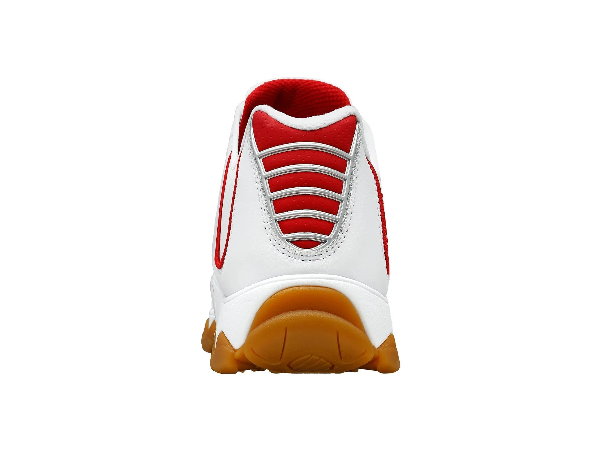 K-Swiss Men ST329 CMFCourt Shoes in White/Red/Gum