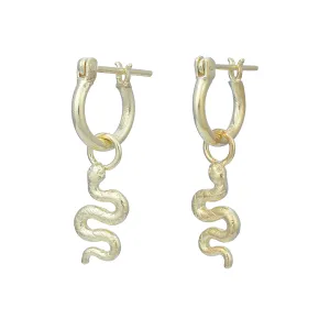 Kundalini Gold Mini Hoop Earrings