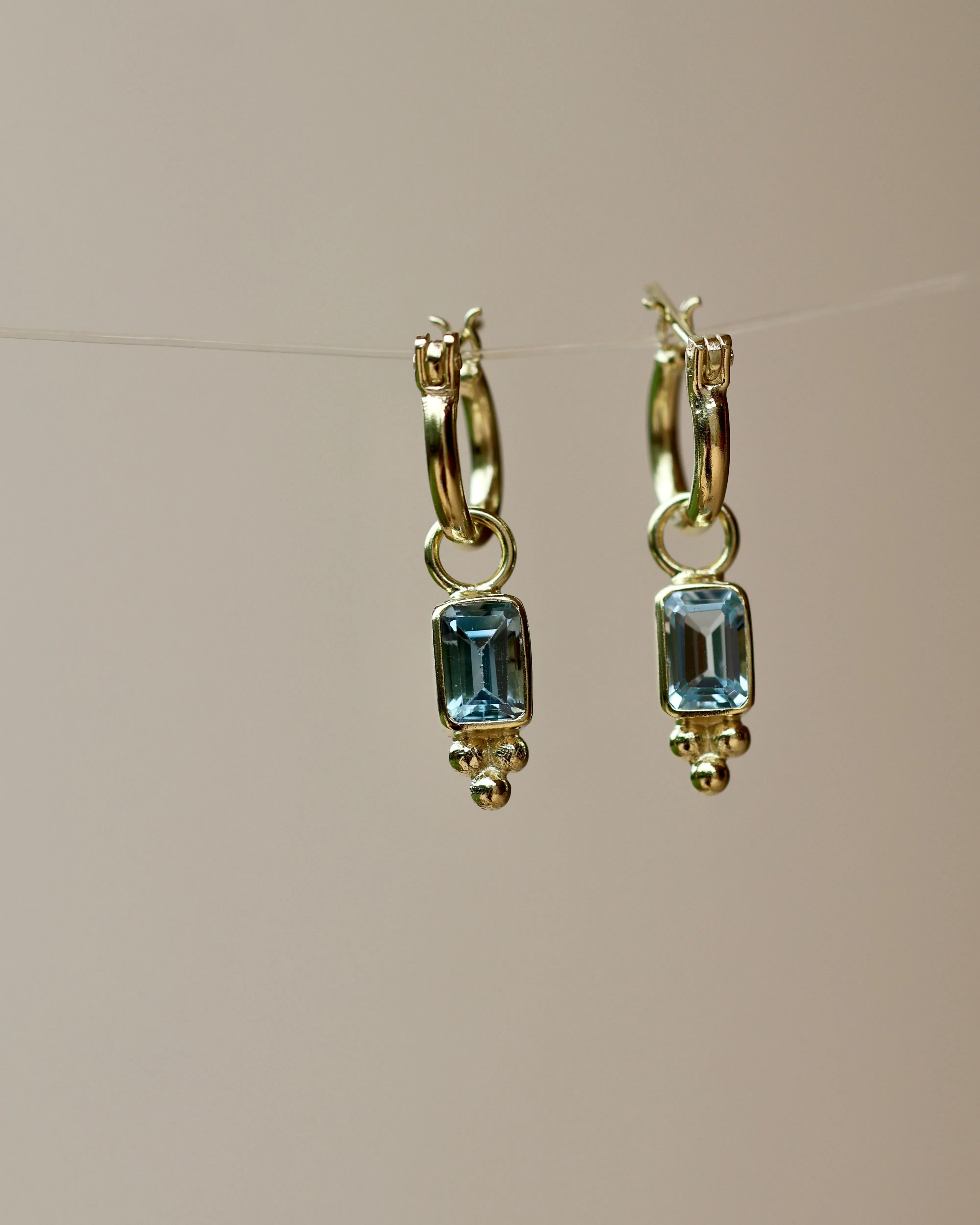 Lias Gold Vermeil Blue Topaz