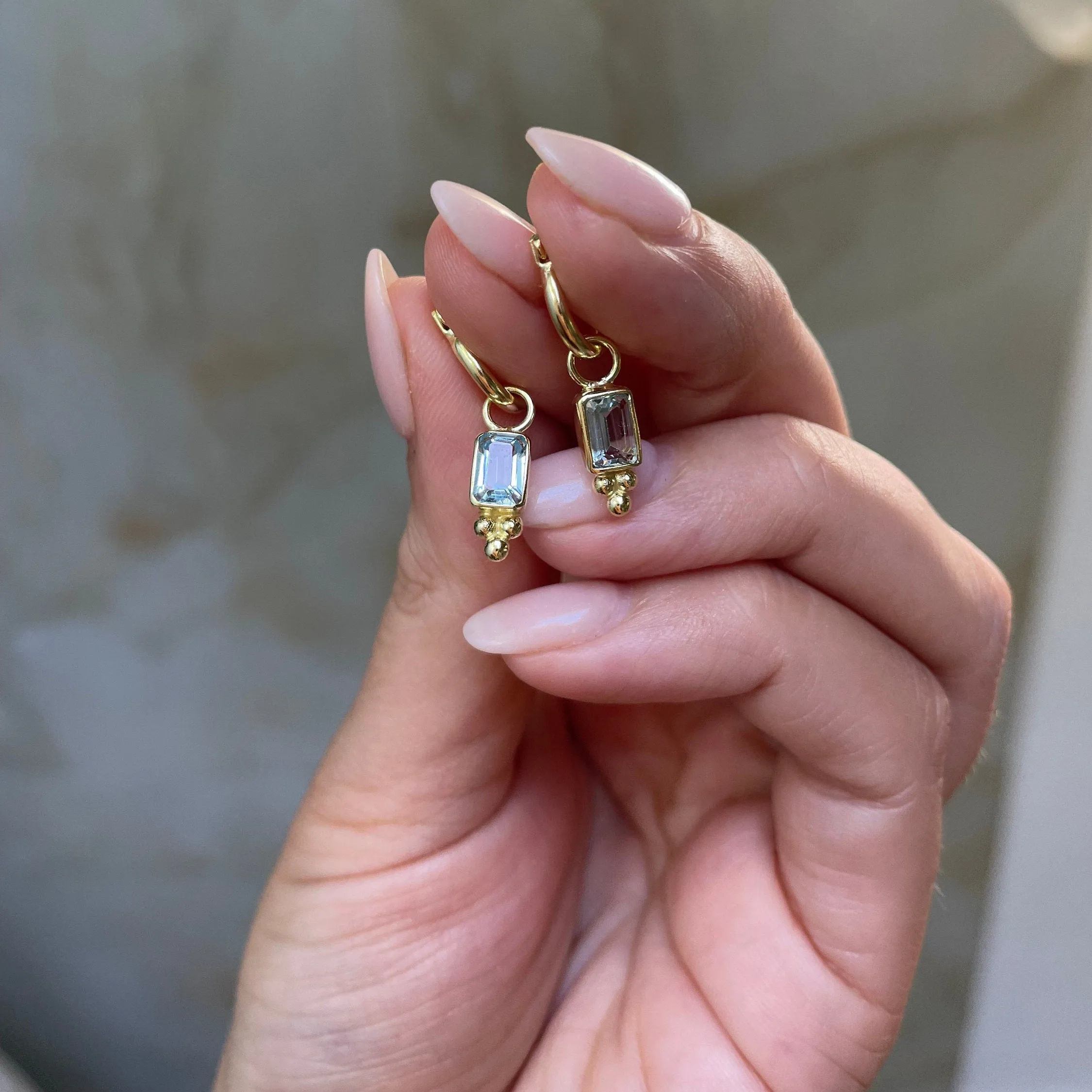 Lias Gold Vermeil Blue Topaz