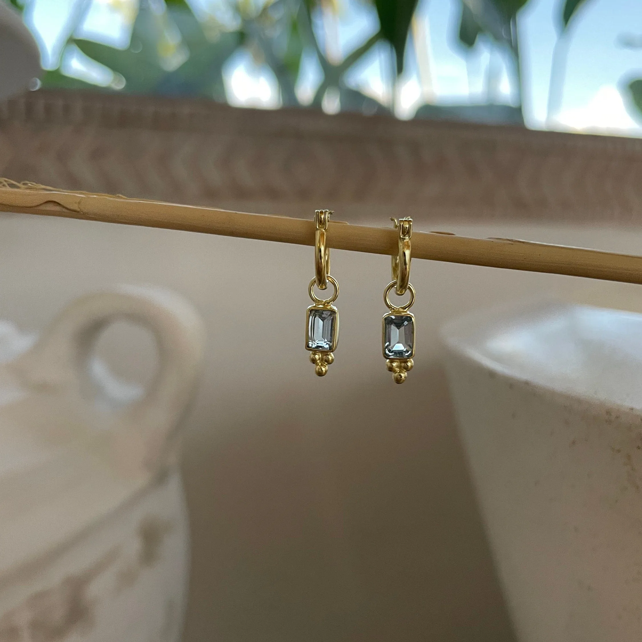 Lias Gold Vermeil Blue Topaz