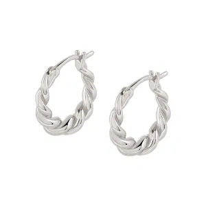 Luca Twisted Hoops