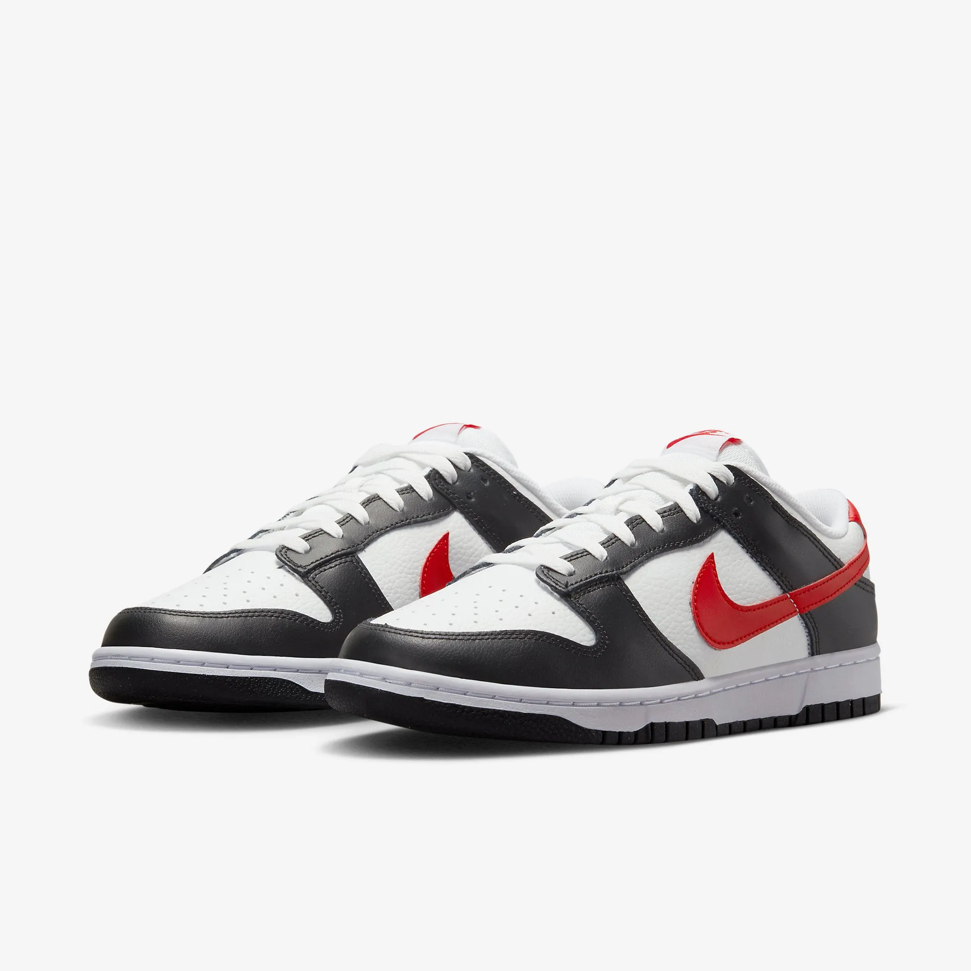 Men's Nike Dunk Low "Red Swoosh Panda" (FB3354-001)