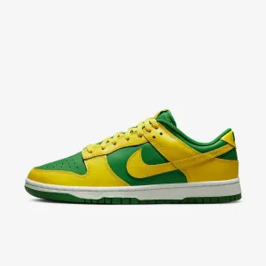 Men's Nike Dunk Low "Reverse Brazil" (Apple Green/Yellow Strike/White)(DV0833-300)