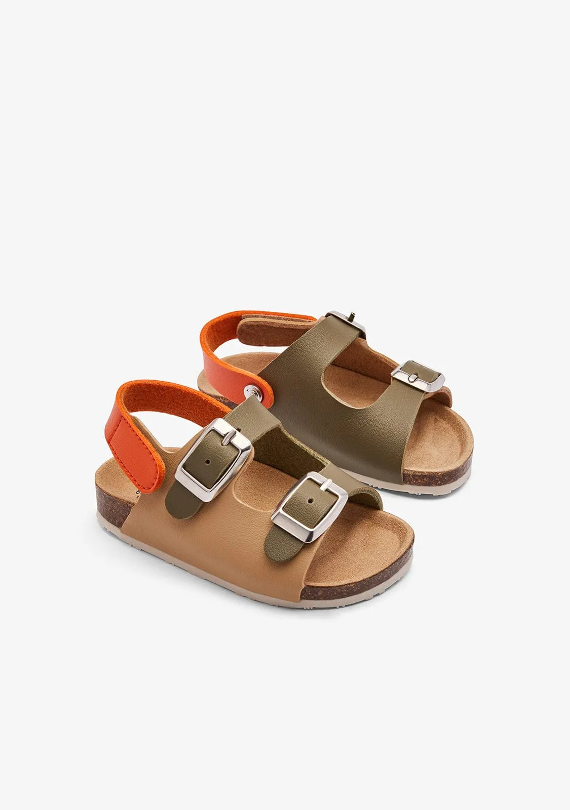 Multi Buckles Bio Sandals