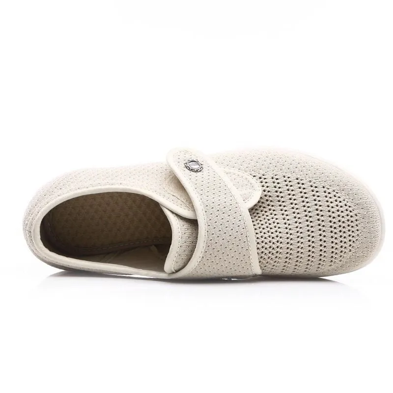 Nanccy Plus Size Wide Diabetic Shoes For Swollen Feet Width Shoes-NW001