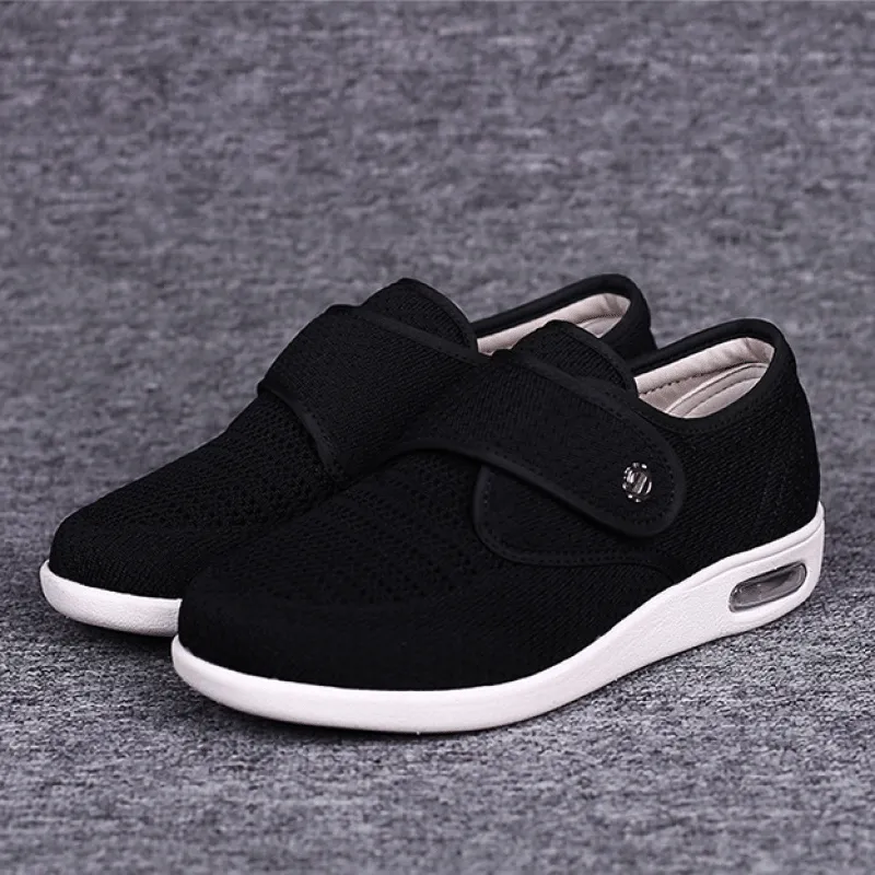 Nanccy Plus Size Wide Diabetic Shoes For Swollen Feet Width Shoes-NW001