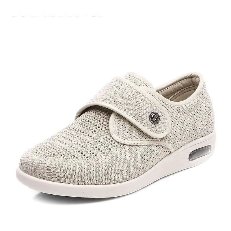Nanccy Plus Size Wide Diabetic Shoes For Swollen Feet Width Shoes-NW001