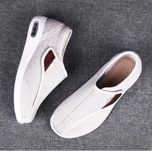 Nanccy Plus Size Wide Diabetic Shoes For Swollen Feet Width Shoes-NW005