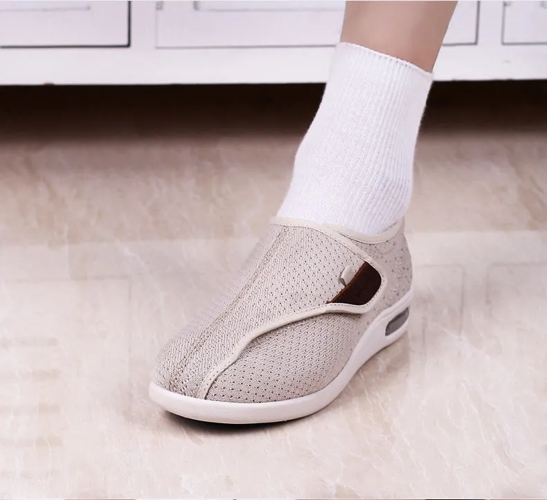 Nanccy Plus Size Wide Diabetic Shoes For Swollen Feet Width Shoes-NW005