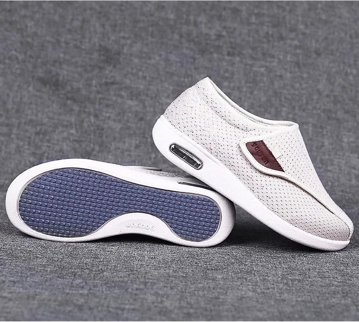 Nanccy Plus Size Wide Diabetic Shoes For Swollen Feet Width Shoes-NW005