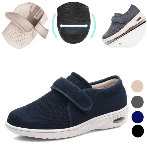 Nanccy Plus Size Wide Diabetic Shoes For Swollen Feet Width Shoes-NW006