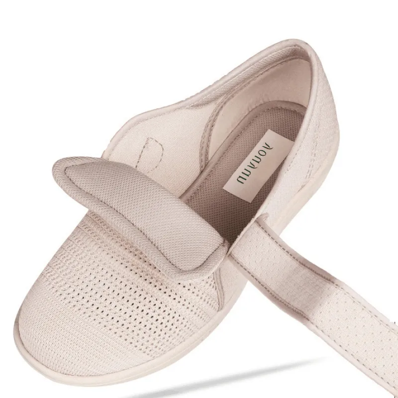 Nanccy Plus Size Wide Diabetic Shoes For Swollen Feet Width Shoes-NW006