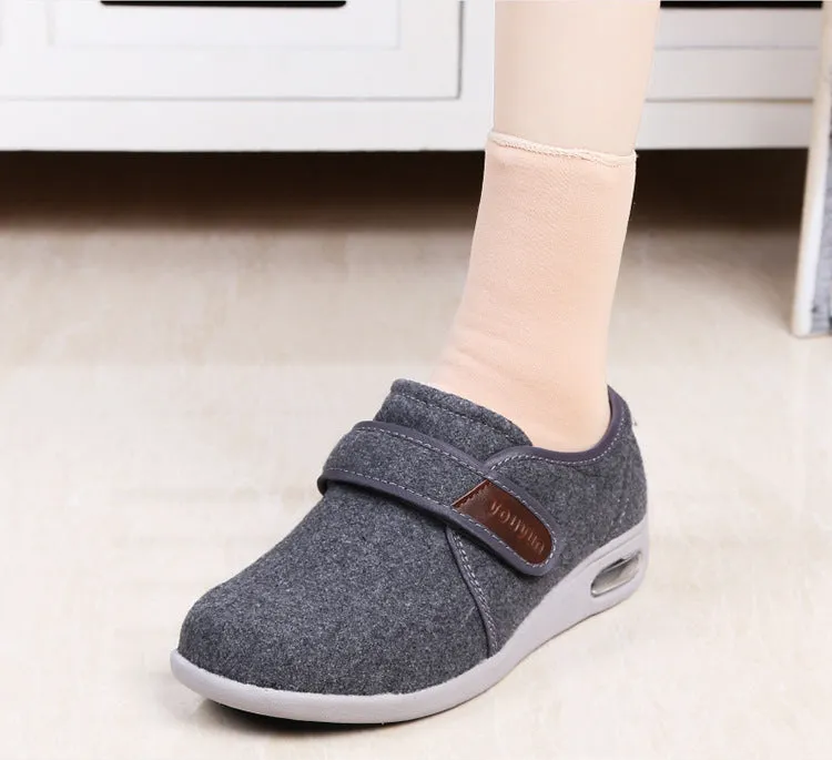 Nanccy Plus Size Wide Diabetic Shoes For Swollen Feet Width Shoes-NW007Y