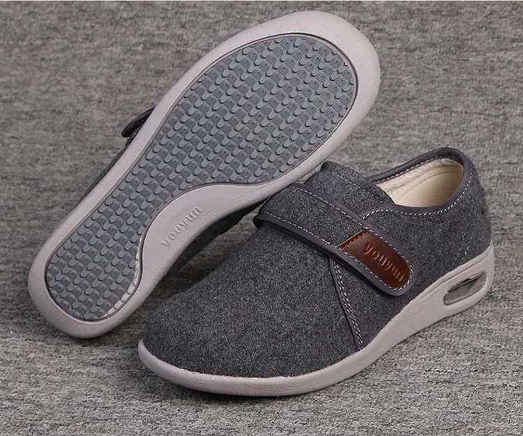 Nanccy Plus Size Wide Diabetic Shoes For Swollen Feet Width Shoes-NW007Y