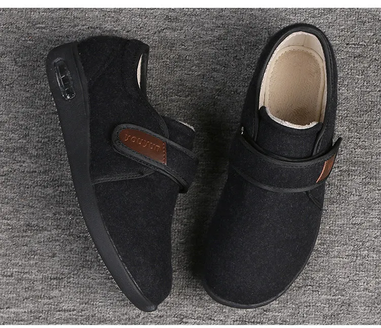 Nanccy Plus Size Wide Diabetic Shoes For Swollen Feet Width Shoes-NW007Y