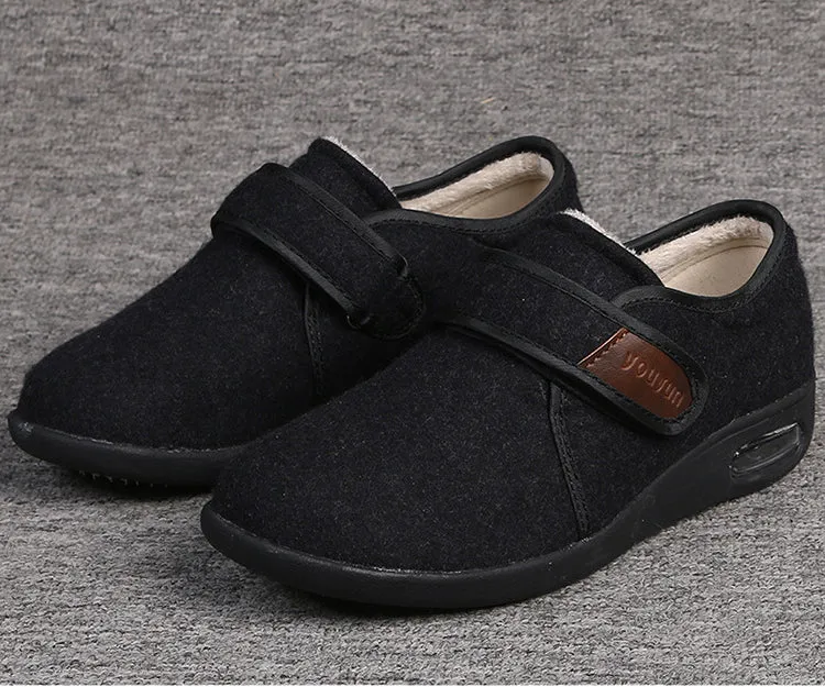 Nanccy Plus Size Wide Diabetic Shoes For Swollen Feet Width Shoes-NW007Y