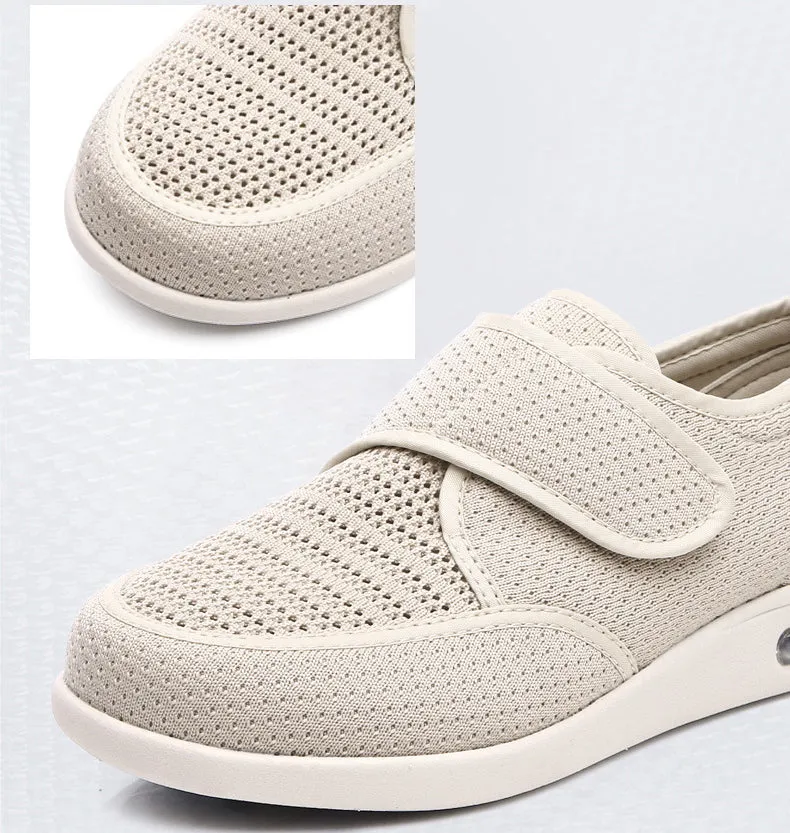 Nanccy Plus Size Wide Diabetic Shoes For Swollen Feet Width Shoes-NW012