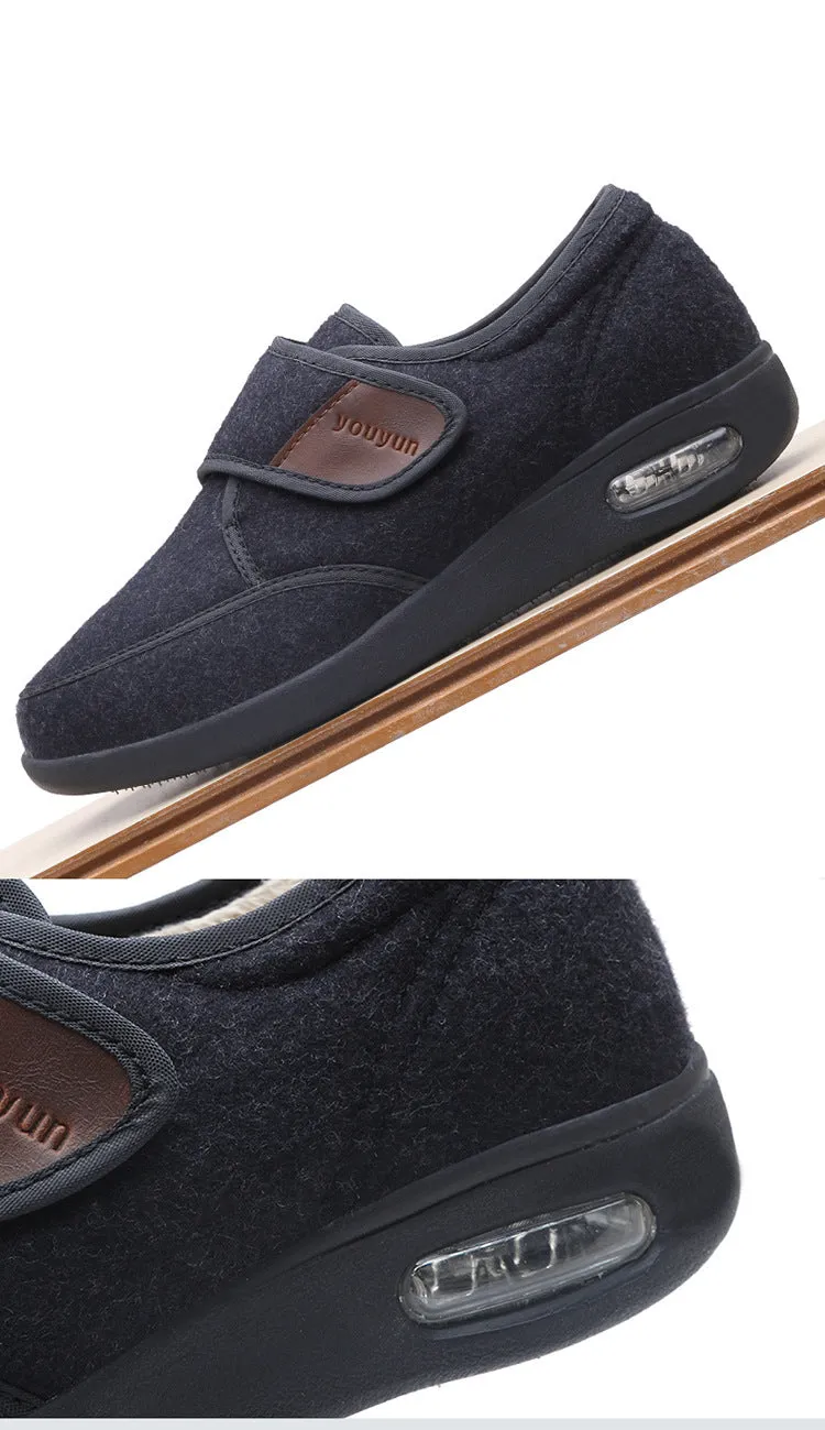 Nanccy Plus Size Wide Diabetic Shoes For Swollen Feet Width Shoes-NW013Y