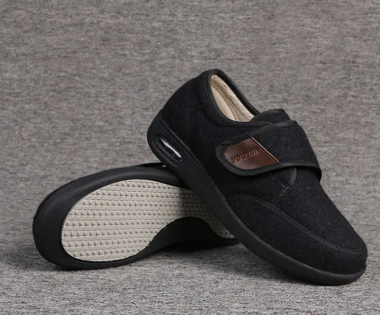 Nanccy Plus Size Wide Diabetic Shoes For Swollen Feet Width Shoes-NW013Y