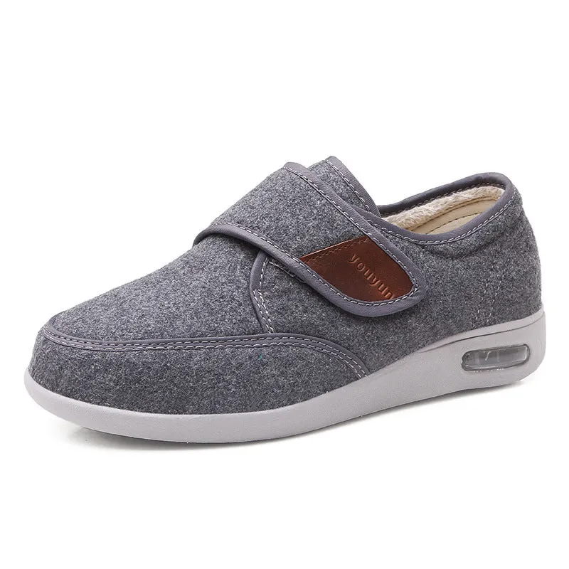 Nanccy Plus Size Wide Diabetic Shoes For Swollen Feet Width Shoes-NW013Y