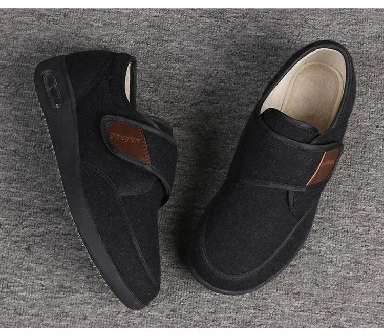 Nanccy Plus Size Wide Diabetic Shoes For Swollen Feet Width Shoes-NW013Y