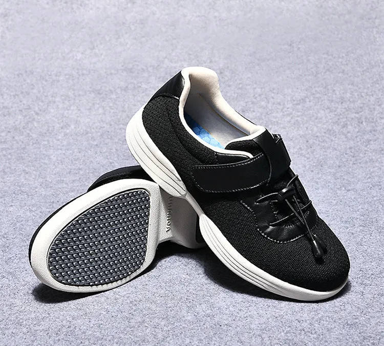 Nanccy Plus Size Wide Diabetic Shoes For Swollen Feet Width Shoes-NW026