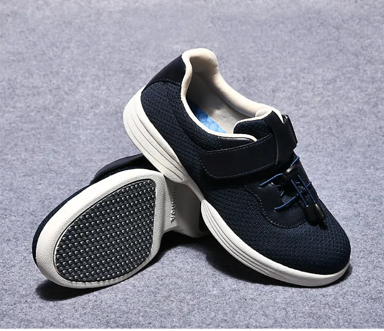 Nanccy Plus Size Wide Diabetic Shoes For Swollen Feet Width Shoes-NW026
