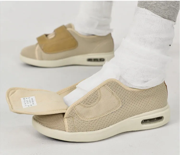 Nanccy Plus Size Wide Diabetic Shoes For Swollen Feet Width Shoes-NW035