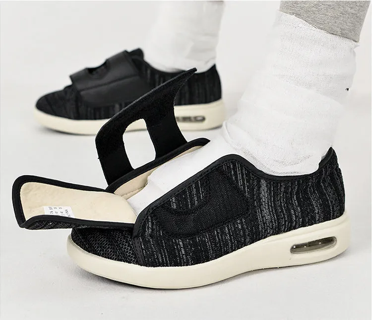 Nanccy Plus Size Wide Diabetic Shoes For Swollen Feet Width Shoes-NW035