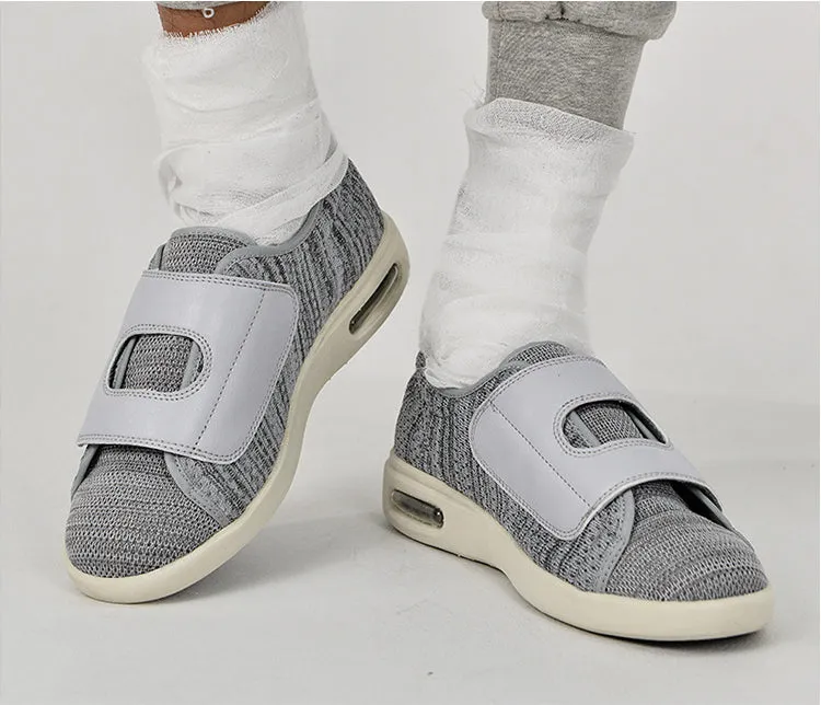 Nanccy Plus Size Wide Diabetic Shoes For Swollen Feet Width Shoes-NW035