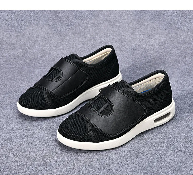 Nanccy Plus Size Wide Diabetic Shoes For Swollen Feet Width Shoes-NW035