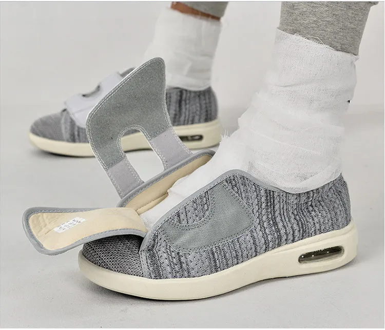 Nanccy Plus Size Wide Diabetic Shoes For Swollen Feet Width Shoes-NW035