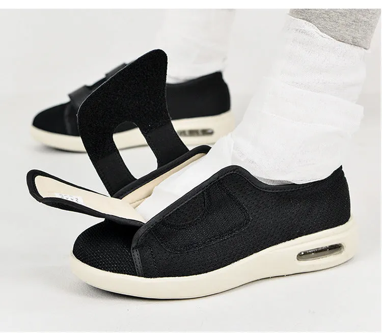 Nanccy Plus Size Wide Diabetic Shoes For Swollen Feet Width Shoes-NW035