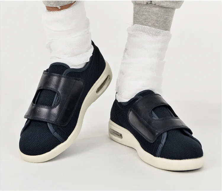 Nanccy Plus Size Wide Diabetic Shoes For Swollen Feet Width Shoes-NW035
