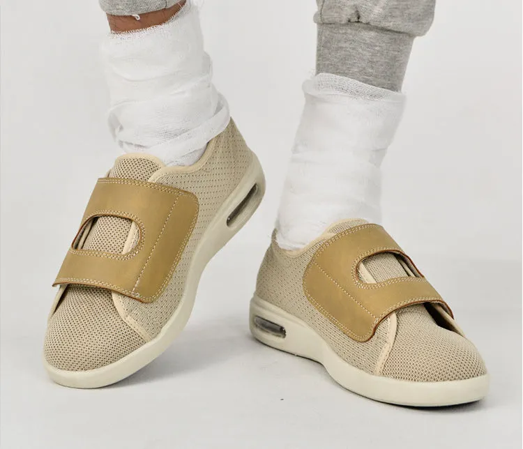 Nanccy Plus Size Wide Diabetic Shoes For Swollen Feet Width Shoes-NW035