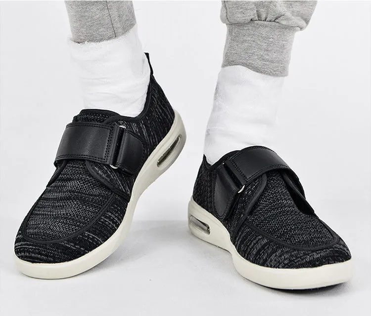 Nanccy Plus Size Wide Diabetic Shoes For Swollen Feet Width Shoes-NW037