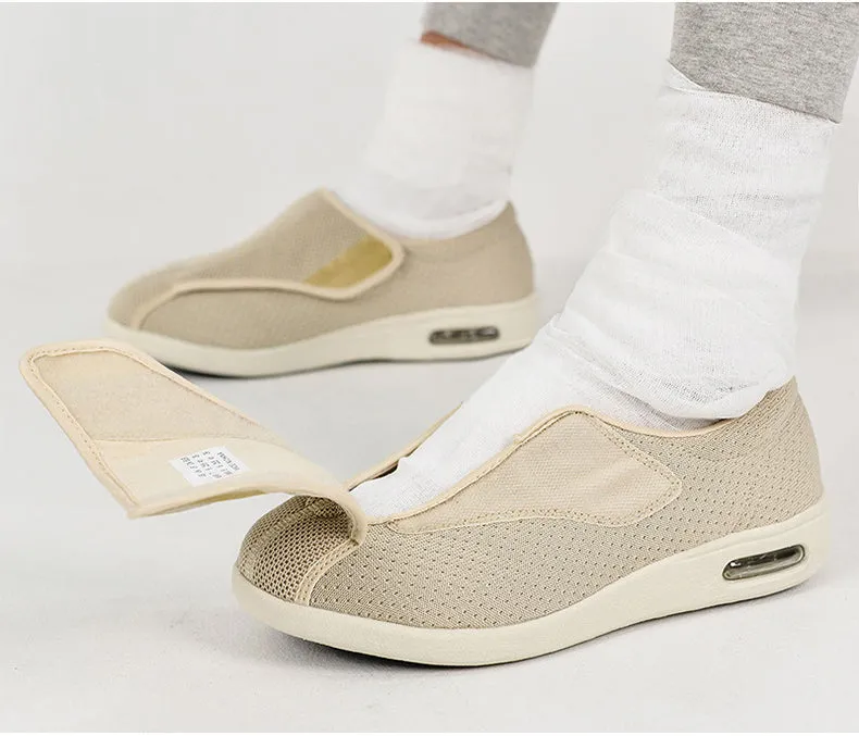 Nanccy Plus Size Wide Diabetic Shoes For Swollen Feet Width Shoes-NW038