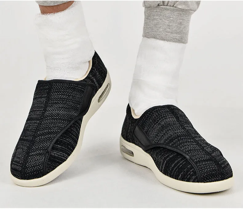 Nanccy Plus Size Wide Diabetic Shoes For Swollen Feet Width Shoes-NW038