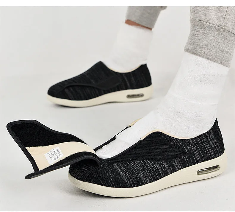Nanccy Plus Size Wide Diabetic Shoes For Swollen Feet Width Shoes-NW038