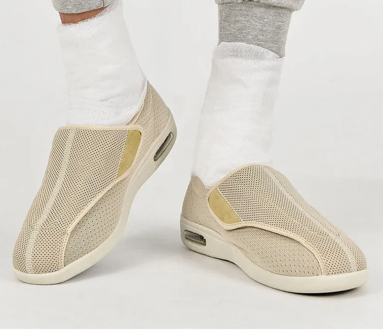 Nanccy Plus Size Wide Diabetic Shoes For Swollen Feet Width Shoes-NW038