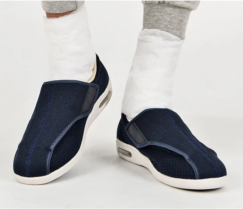 Nanccy Plus Size Wide Diabetic Shoes For Swollen Feet Width Shoes-NW038