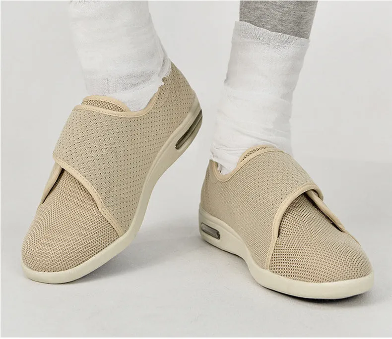 Nanccy Plus Size Wide Diabetic Shoes For Swollen Feet Width Shoes-NW039