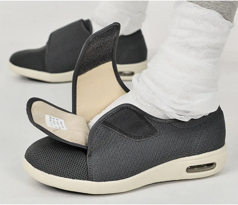 Nanccy Plus Size Wide Diabetic Shoes For Swollen Feet Width Shoes-NW039