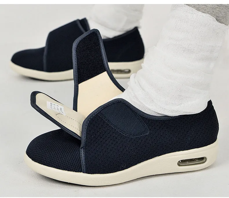 Nanccy Plus Size Wide Diabetic Shoes For Swollen Feet Width Shoes-NW039
