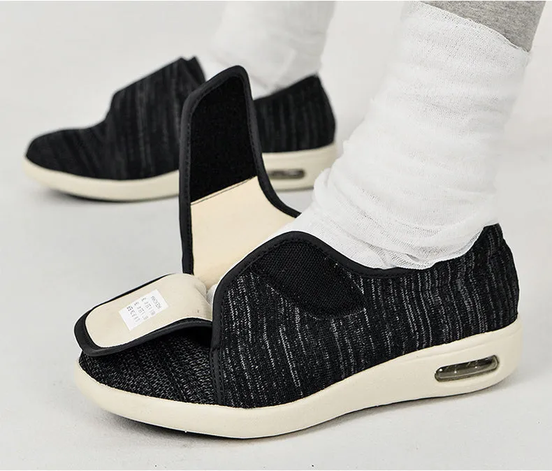 Nanccy Plus Size Wide Diabetic Shoes For Swollen Feet Width Shoes-NW039