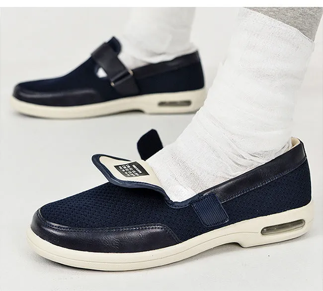 Nanccy Plus Size Wide Diabetic Shoes For Swollen Feet Width Shoes-NW041
