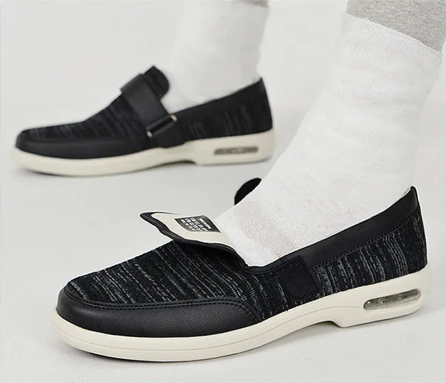 Nanccy Plus Size Wide Diabetic Shoes For Swollen Feet Width Shoes-NW041