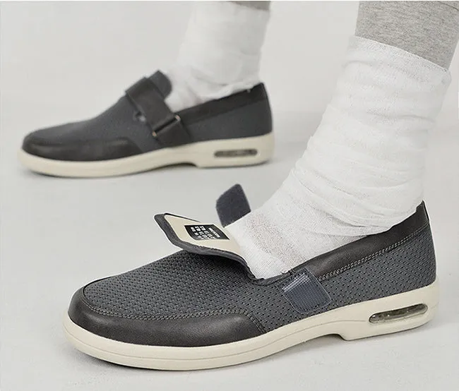 Nanccy Plus Size Wide Diabetic Shoes For Swollen Feet Width Shoes-NW041