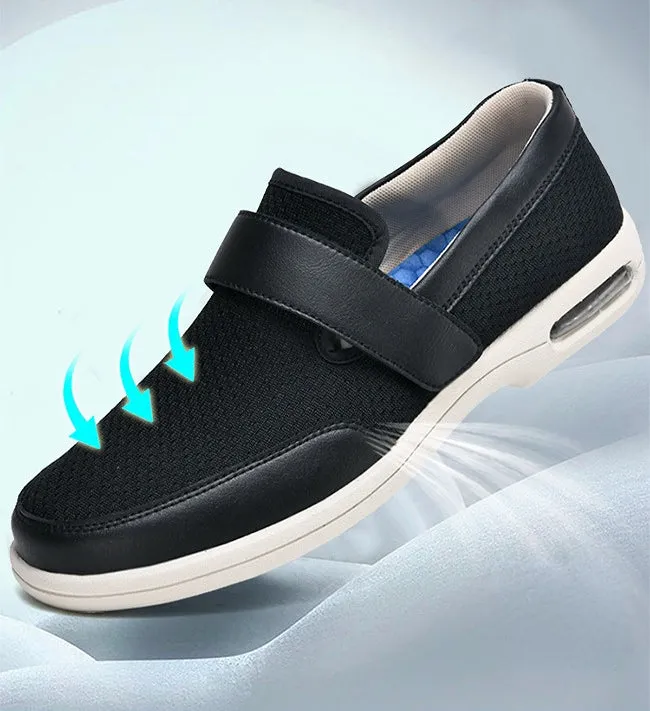 Nanccy Plus Size Wide Diabetic Shoes For Swollen Feet Width Shoes-NW041